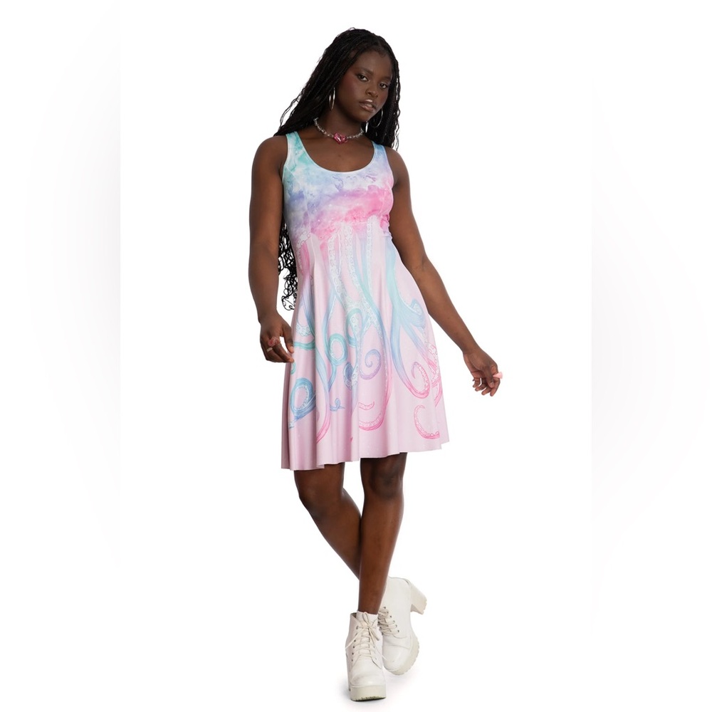 Blackmilk Space Tentacles Pastel Evil Longline Dress